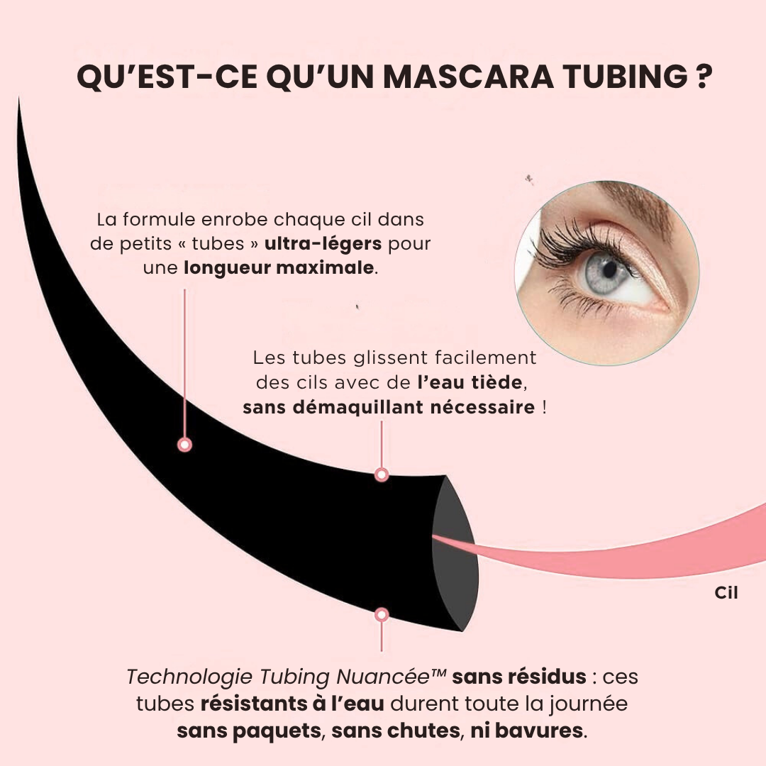 Mascara Clean Lash™ - Technologie Tubing